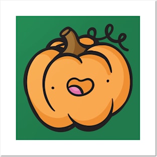 Pumpkin Dude Posters and Art